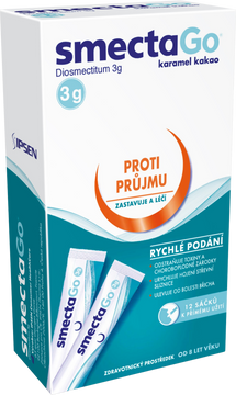 Smecta Go karamel kakao 12 x 3 g