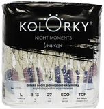Kolorky NIGHT MOMENTS Vesmír vel. L (8-13 kg) 108 ks