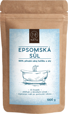 Natu Epsomská sůl 1000 g