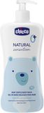 Chicco Šampon tělový Natural Sensation s aloe a heřmánkem, 0m+ 500 ml