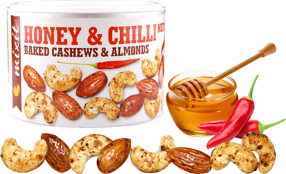Mixit Oříšky z pece, med a chilli 140 g