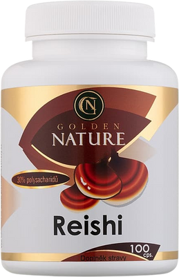 Golden Nature Reishi 100 kapslí