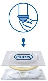 Durex Feel Thin Extra Lubricated Kondomy 3 ks